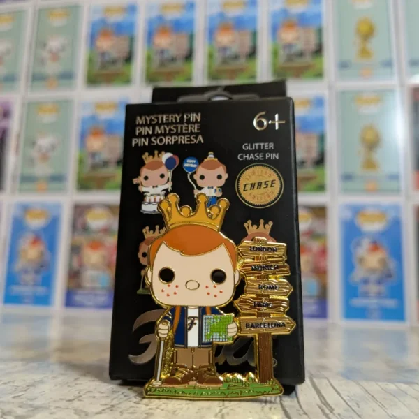 Funko Europe 5th Anniversary Mystery Pin - Traveling Freddy