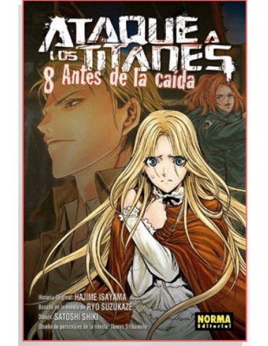 ATAQUE A LOS TITANES 8 ANTES DE LA CAIDA
