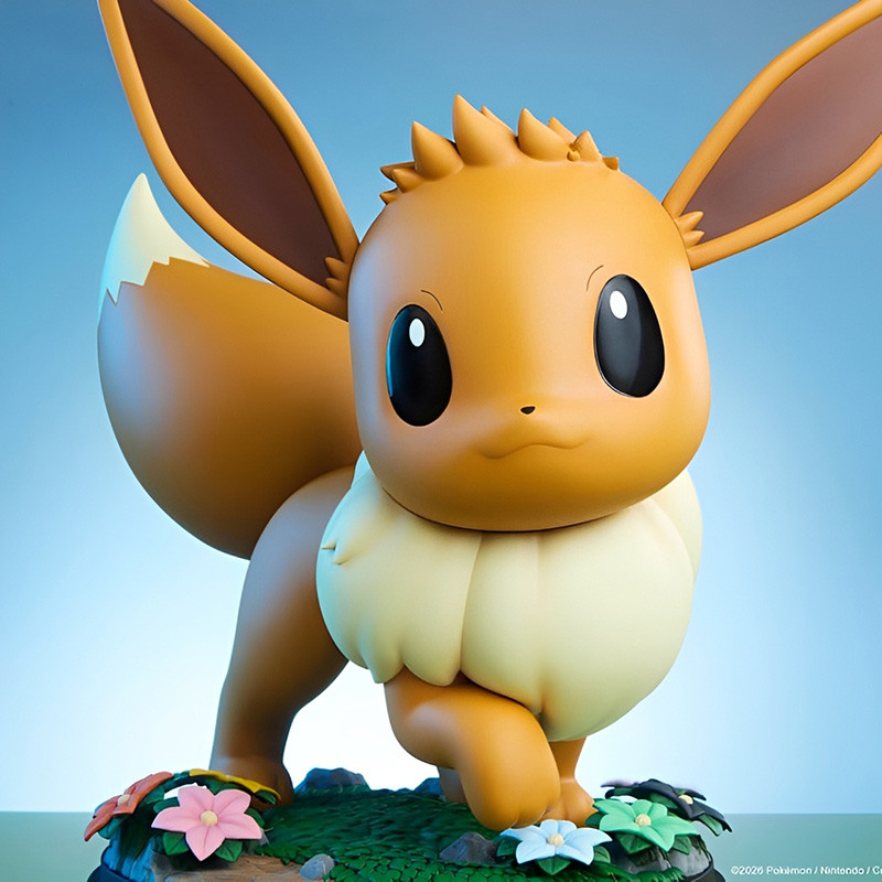 POKEMON Statue Évoli Life-Size Sideshow