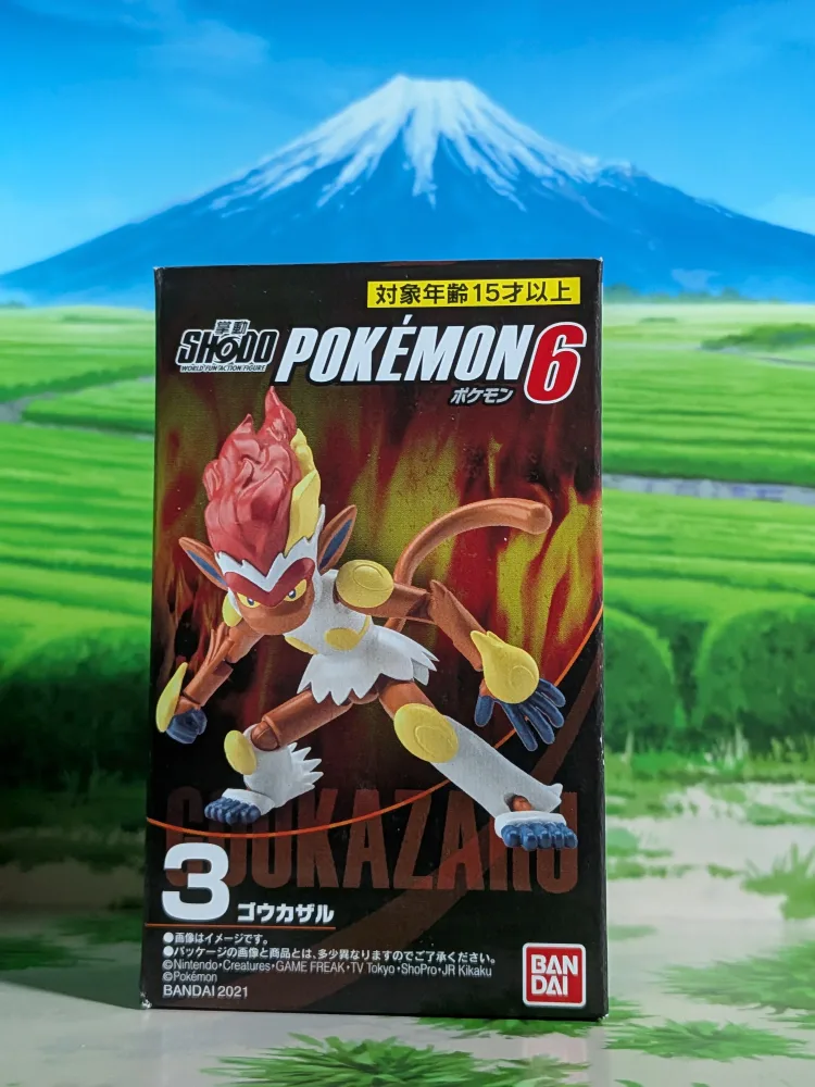 SHODO Pokémon 6 - Simiabraz | Infernape (Neuf)
