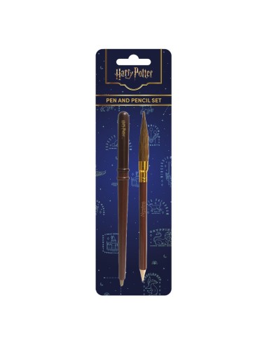 SET DE BOLIGRAFO Y LAPIZ HARRY POTTER