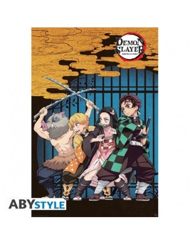 KIMETSU NO YAIBA- Poster « Group » (91.5x61)