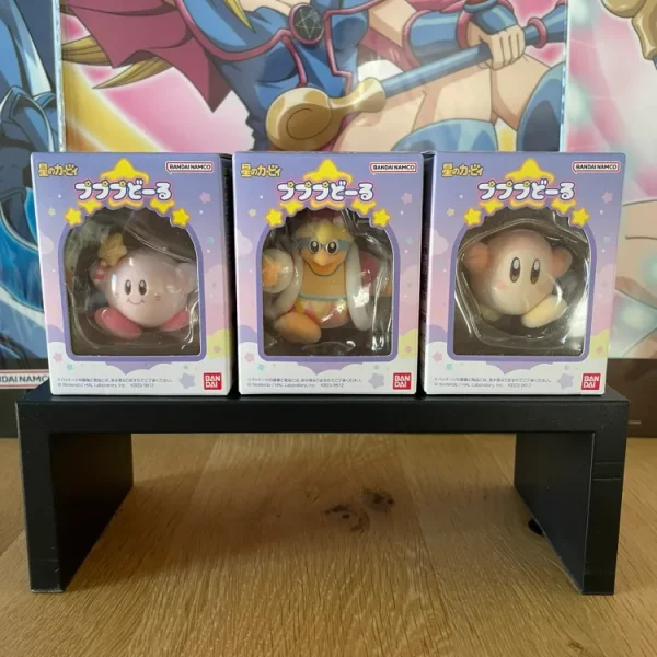 Kirby – Lot de 3 Figurines Pupupu Doll (Kirby Classic, Waddle Dee, Roi Dedede) Bandai