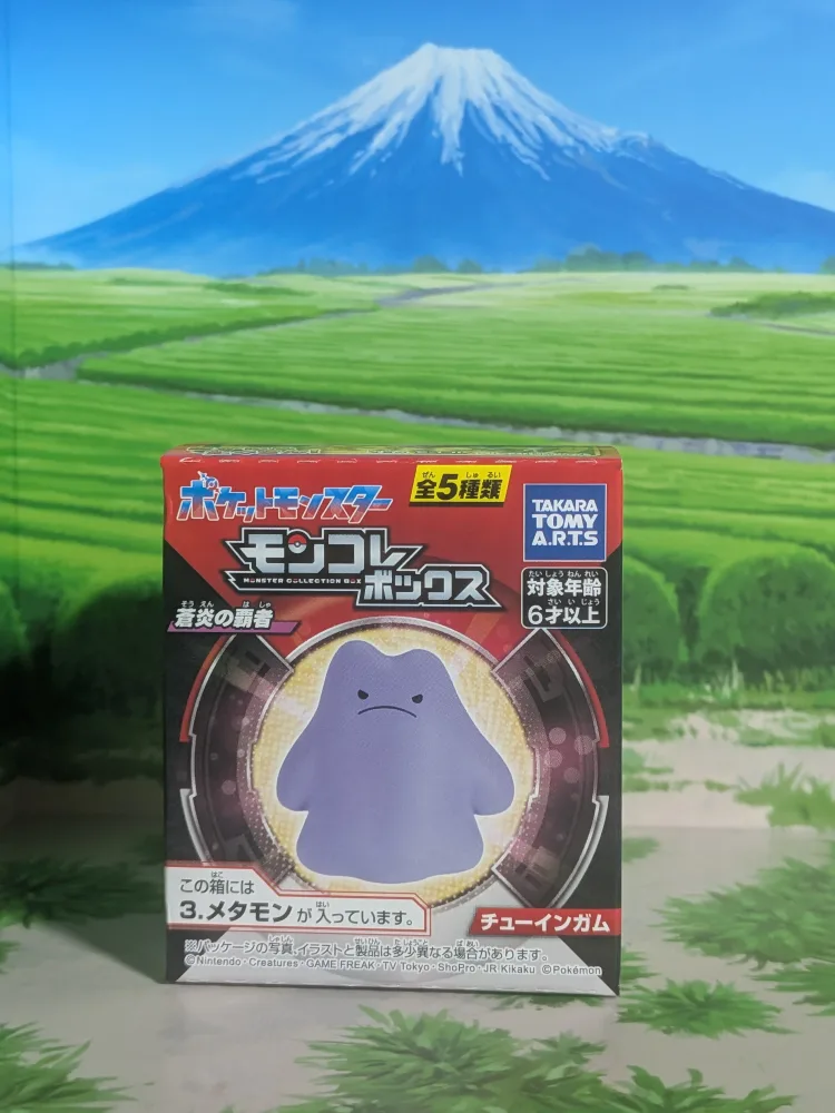 Takara Tomy Arts Moncolle Box - Blue Flame Champion - Métamorph | Ditto (~3-4cm)