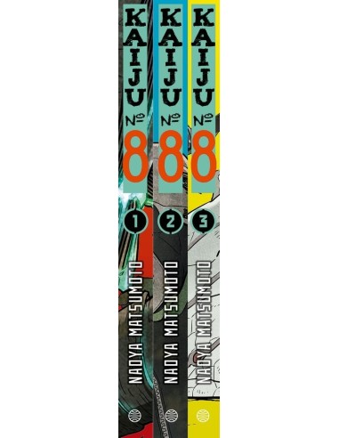 SHONEN STARTER SET KAIJU 8 1 2 3