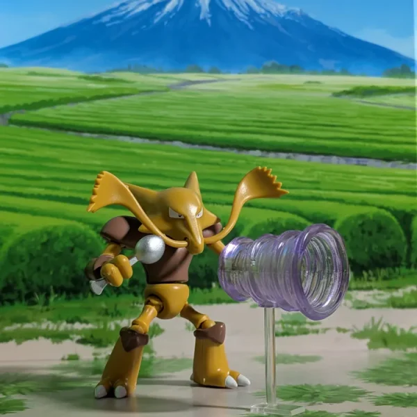 SHODO Pokémon 7 - Alakazam | Alakazam (Figurine articulée + Accessoire)