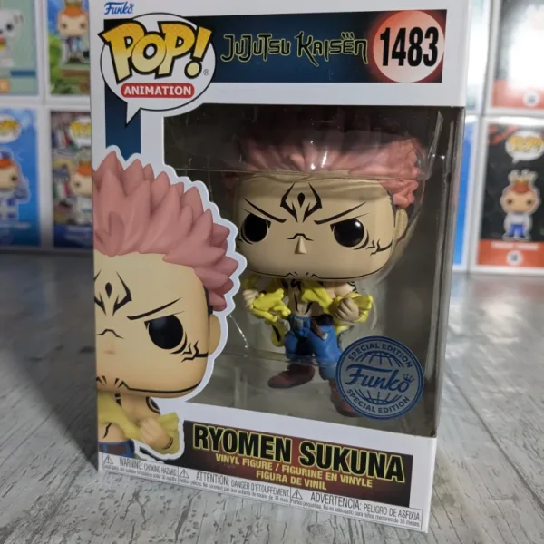 Funko pop Jujutsu Kaisen #1483 - Ryomen Sukuna Tearing Shirt