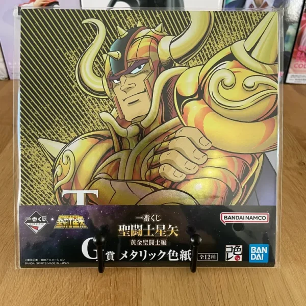 Saint Seiya - Ichiban Kuji - Lot G Shikishi Taurus Aldebaran