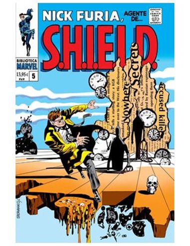BIBLIOTECA MARVEL 98. NICK FURIA, AGENTE DE S.H.I.E.L.D. 5. 1968