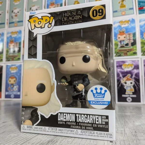 Funko Pop Television #09 - Daemon Targaryen with Dragon Egg