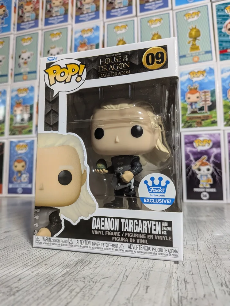 Funko Pop Television #09 - Daemon Targaryen with Dragon Egg