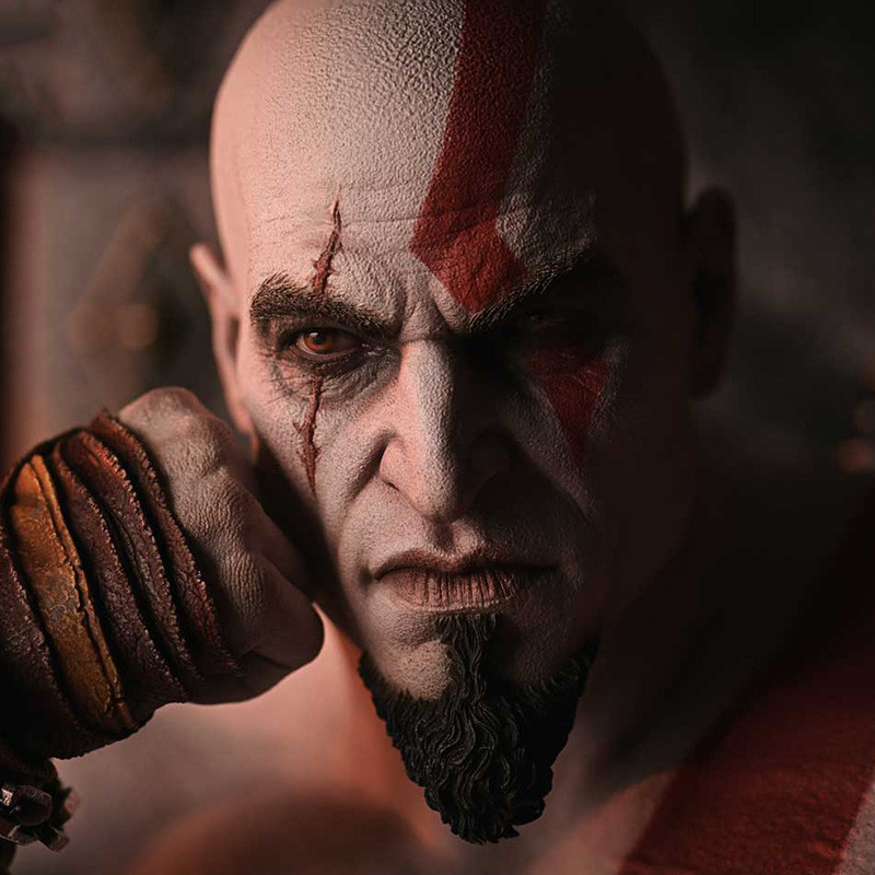 GOD OF WAR Ragnarok Statue Young Kratos Throne Legacy Prime 1 Studio