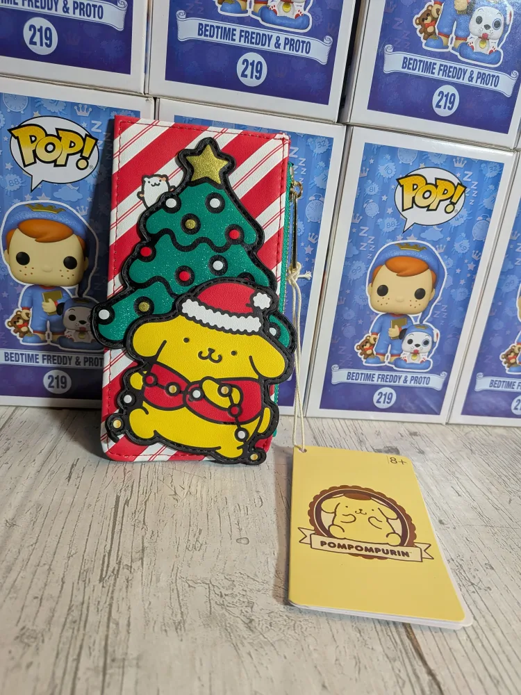 Loungefly Sanrio - Pompompurin Holiday Large Cardholder đ