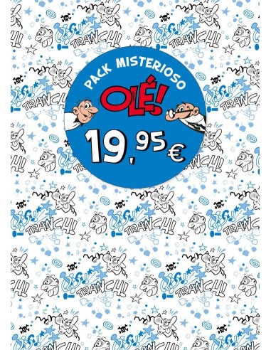 PACK MISTERIOSO OLE AZUL OLE MORTADELO