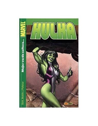 HULKA 01. MUJER VERDE SOLTERA...