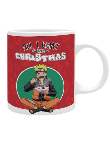 Naruto Shippuden - Taza 320 ml - "ALL I WANT FOR CHRISTMAS"