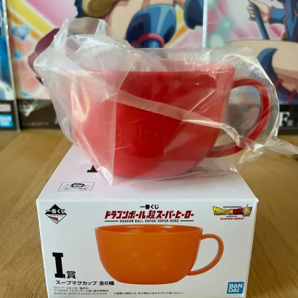 Dragon Ball Super: Super Hero – Red Ribbon Army Ichiban Kuji Red Plastic Mug (Prize I)