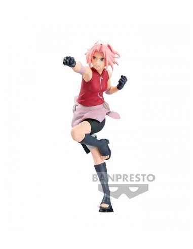 Figuras NARUTO SHIPPUDEN VIBRATION STARS HARUNO SAKURA 16 Cm De Banpresto