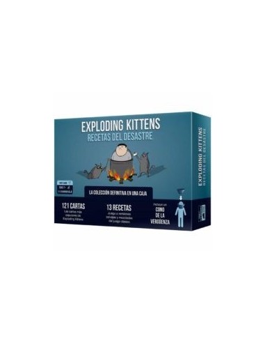 EXPLODING KITTENS RECETAS DEL DESASTRE
