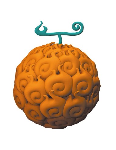 ONE PIECE HUCHA FIGURA FLAME-FLAME FRUTA