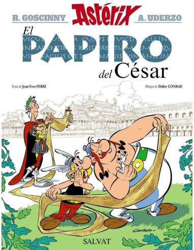 ASTERIX Y EL PAPIRO DEL CESAR