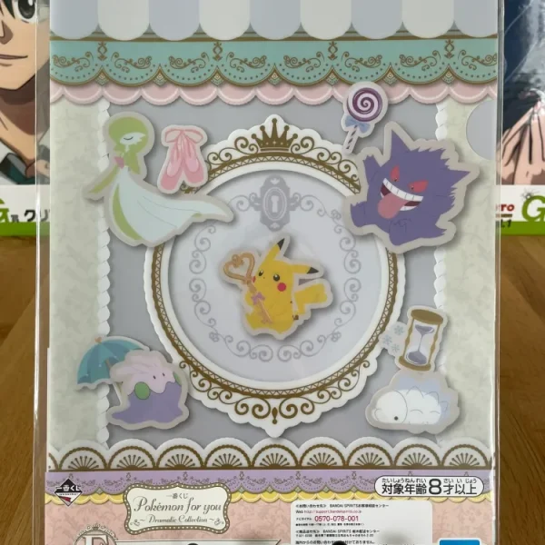 Pokémon – Set of 2 Clear file A4 Pikachu Gardevoir Gengar Dramatic Collection Ichiban Kuji