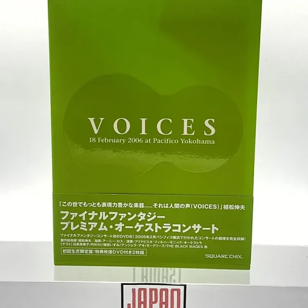 FINAL FANTASY - DVD OST Music VOICES Premium Orchestra Concert First Press Limited Edition
