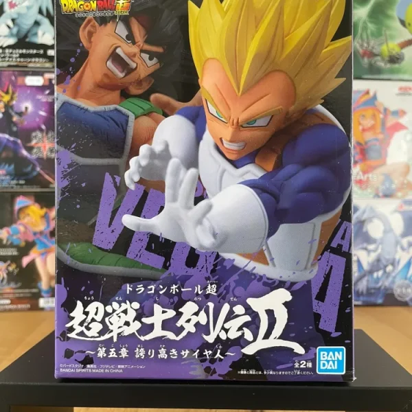 Dragon Ball Super - Banpresto - Figurine Super Warrior Battle Retsuden V Vegeta SSJ