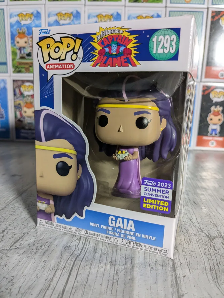 Funko pop The New Adventures of Captain Planet #1293 - Gaia (SC2023)