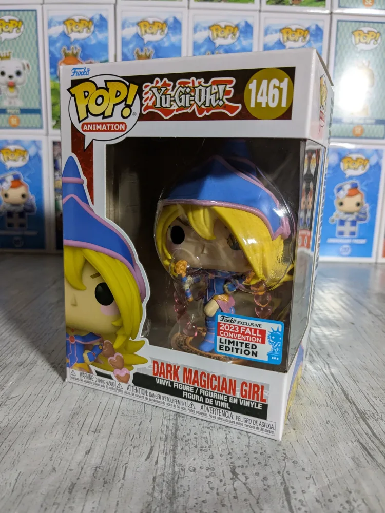 Funko pop Yu-Gi-Oh #1461 - Dark Magician Girl (FC2023/Damaged Box)
