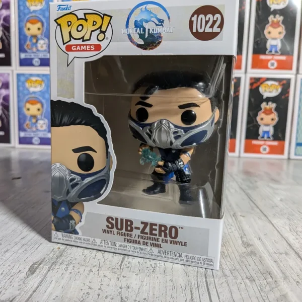 Funko pop Games Mortal Kombat #1022 - Sub-Zero (Damaged Box)
