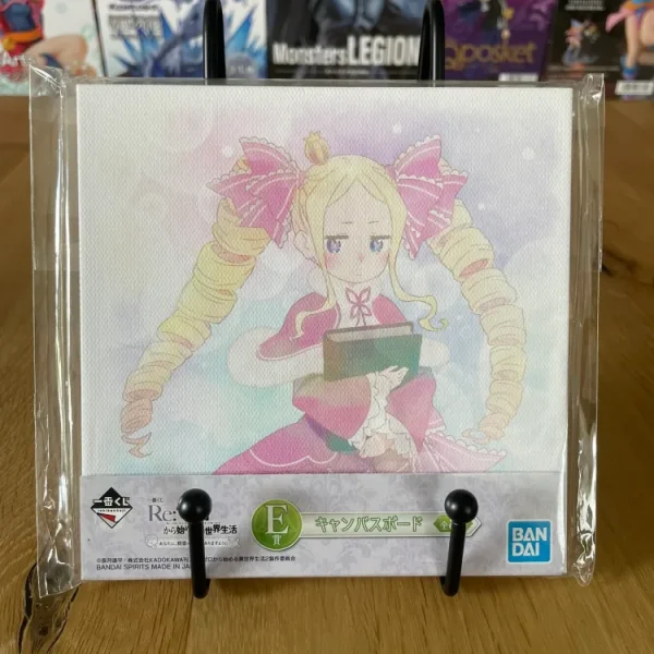Re:Zero - Beatrice 14 cm canvas painting - Ichiban Kuji Yume Miru Mirai no Monogatari (Lot E)