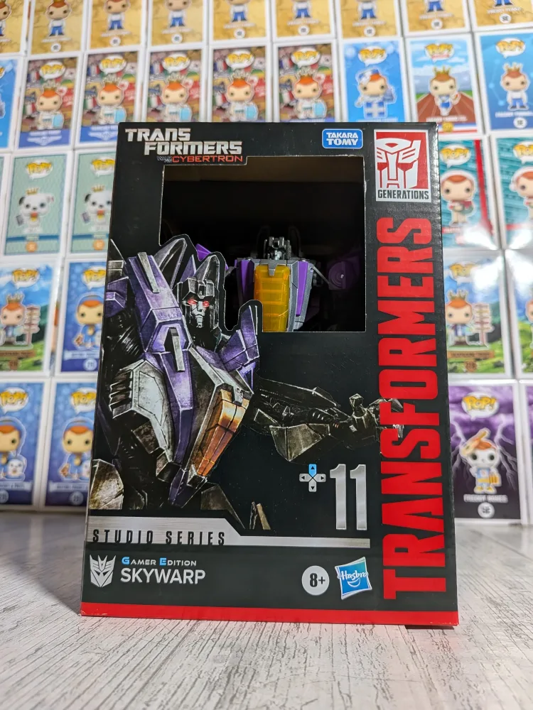Transformers Studio Series (Gamer Edition) - Voyager Class #11 : Skywarp (War for Cybertron) (16,5cm)