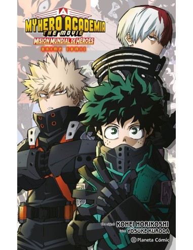 MY HERO ACADEMIA MISION MUNDIAL DE HEROES ANIME COMIC