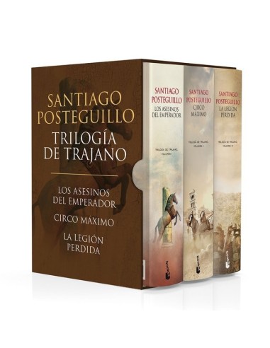 ESTUCHE TRILOGIA DE TRAJANO