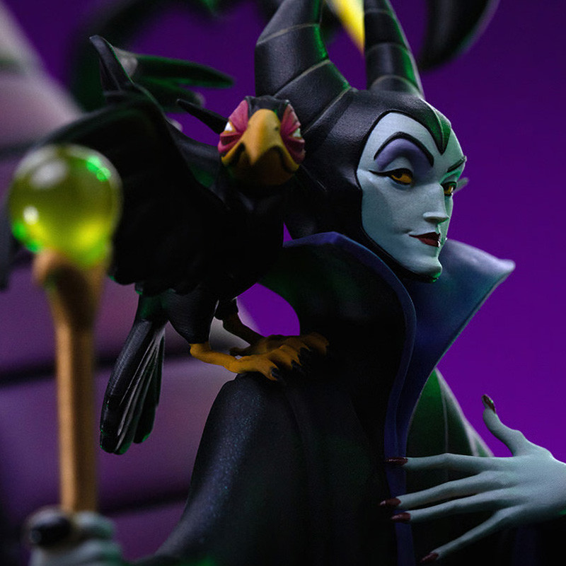 DISNEY Statue Maléfique Art Scale Iron Studios