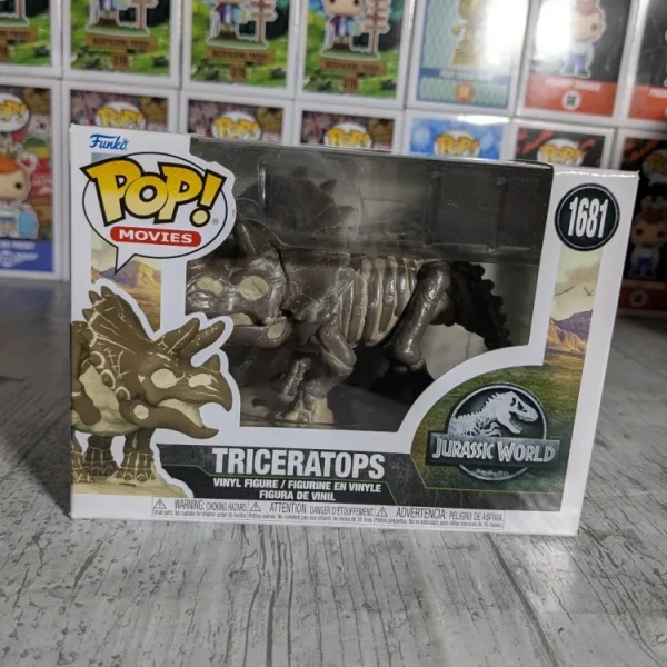 Funko pop Jurassic World #1681 - Triceratops (Fossil)