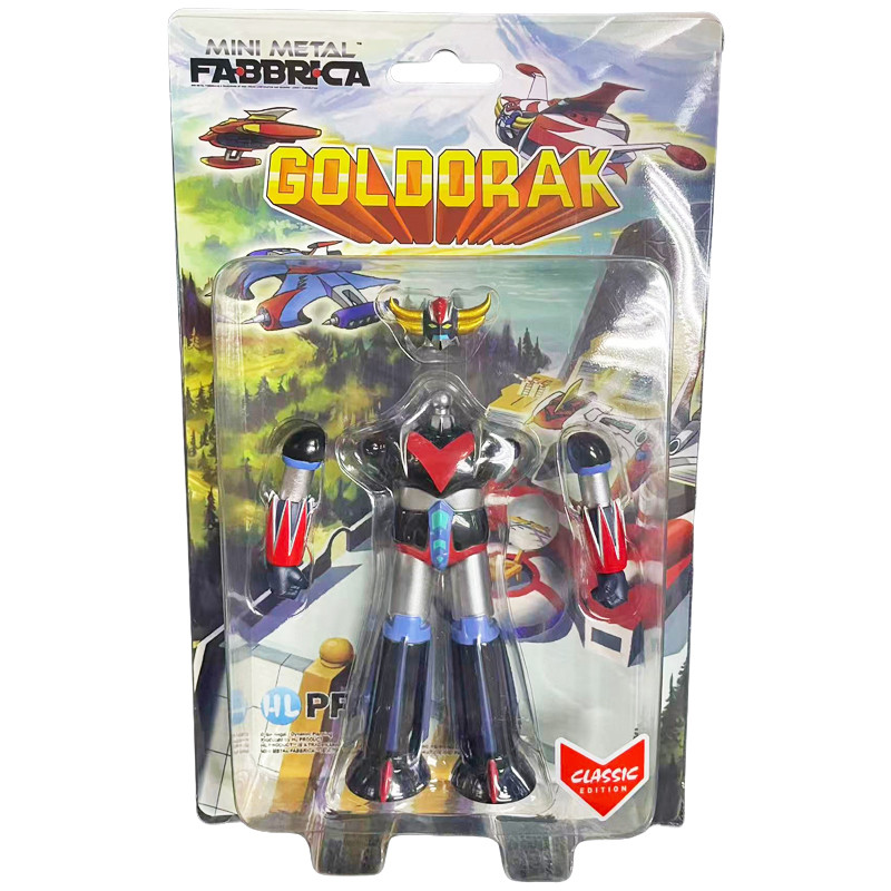 GOLDORAK Figurine Mini Metal Fabbrica Classic Version HL PRO