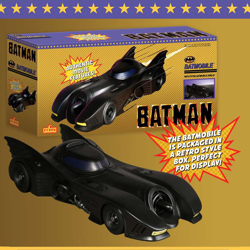 BATMAN 1989 Batmobile 5 Points Mezco Toys