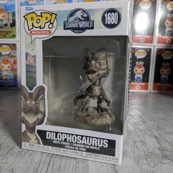 Funko pop Jurassic World #1680 - Dilophosaurus (Fossil)