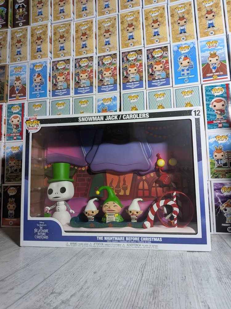 Funko Pop Deluxe Moment - The Nightmare Before Christmas #12 (Snowman Jack / Carolers)