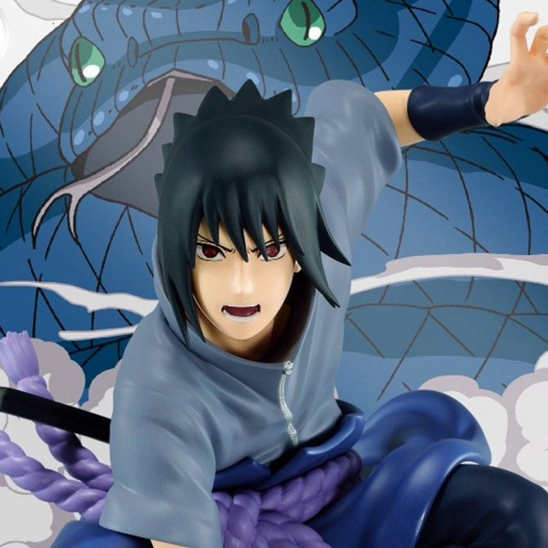 NARUTO SHIPPUDEN Figurine Sasuke Uchiha Panel Spectacle Banpresto