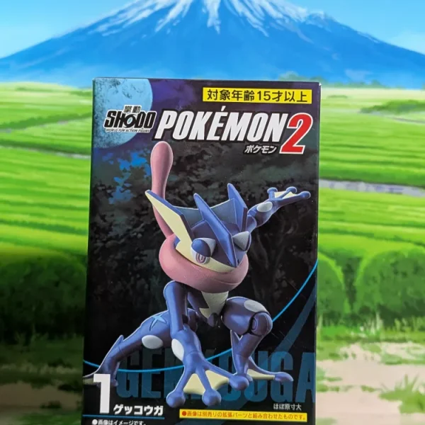 SHODO Pokémon 2 - Amphinobi | Greninja (Neuf)(~8cm)