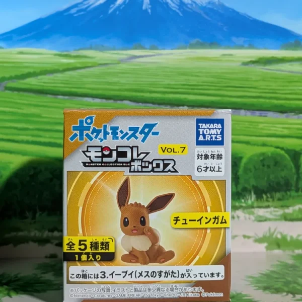 Takara Tomy Arts Moncolle Select Vol.7 - Évoli (Femelle) | Eevee (Female) | Eievui (~5cm)