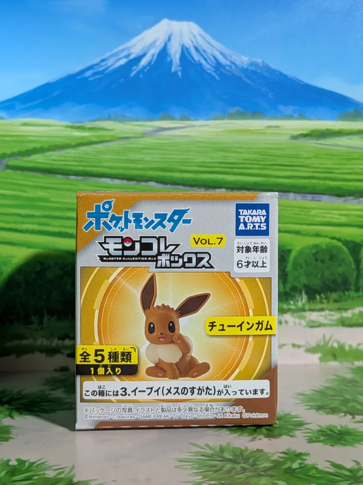 Takara Tomy Arts Moncolle Select Vol.7 - Évoli (Femelle) | Eevee (Female) | Eievui (~5cm)