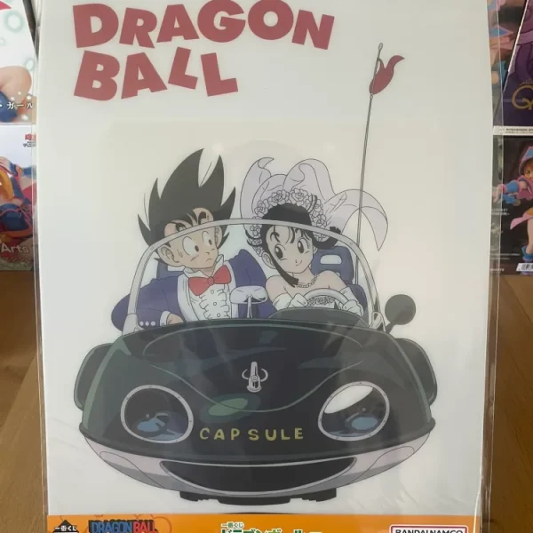 Dragon Ball - A3 plastic poster Son Goku & Chi-Chi - Ichiban Kuji Dragon Ball EX Gekitou!! Tenkaichi Budoukai (Batch I)