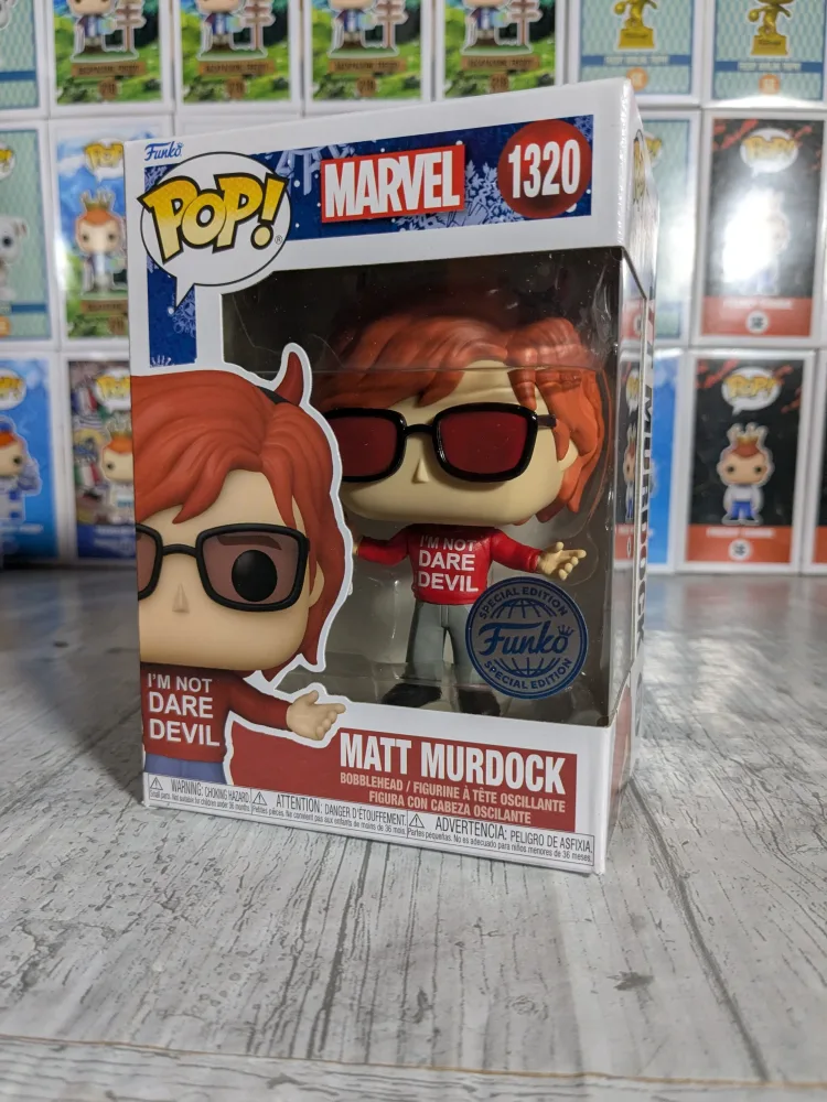 Funko pop Marvel Comics #1320 - Matt Murdock (Opened Box)