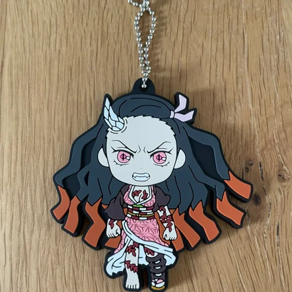 Demon Slayer – Nezuko Kamado Demon Ichiban Kuji Oni no Sumu Machi Keychain (Set H)
