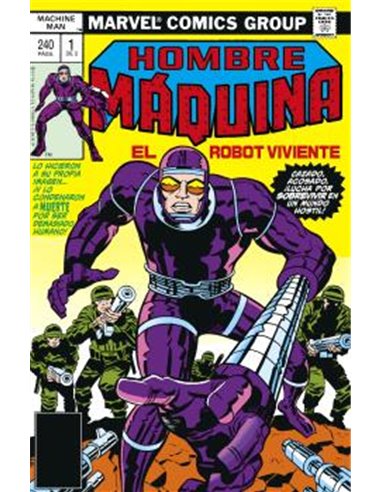 TPB HOMBRE MÁQUINA 1 DE 2 (MARVEL LIMITED EDITION)