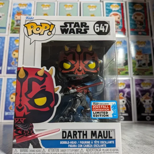 Funko pop Star Wars #647 - Darth Maul (FC2023)